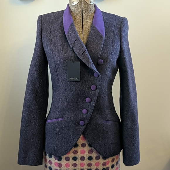 Walker Slater Emma Blazer Jacket Purple 